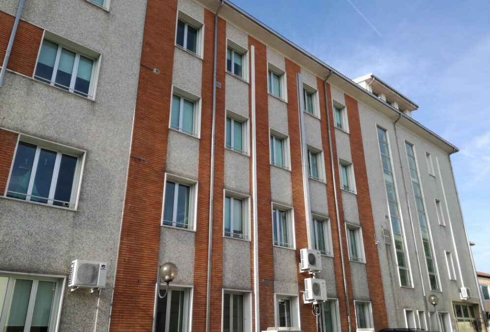 Interventi di miglioramento sismico presso l’Edificio B del Campus Biomedico Pietro d’Abano di via Orus dell’Azienda Ospedaliera di Padova.